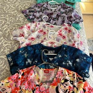 5 Vneck   Scrub Tops